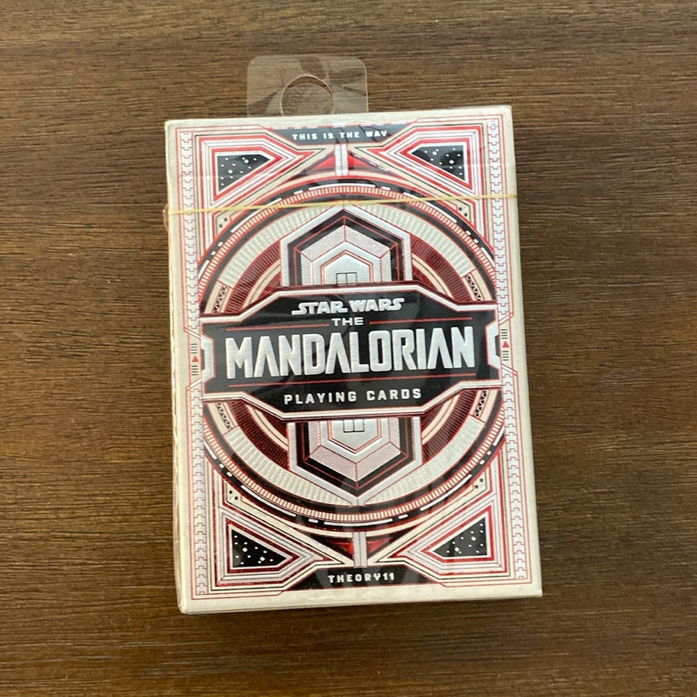 NIP Theory11 Star Wars The Mandalorian Premium Playing Cards Made in USA